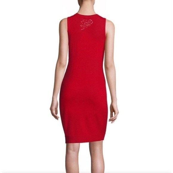 ✅ Rag & Bone Dress Adriana Mini Sleeveless in Red Knit - Picture 6 of 12